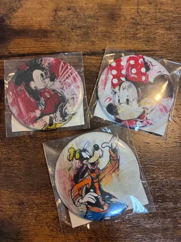 미키 미니 구피 캔뱃지