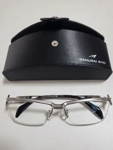 SAMURAI SHO 메탈 프레임 안경 실버