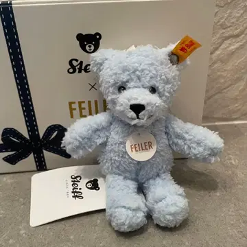 Steiff x Feiler 콜라보 테디베어 키링만
