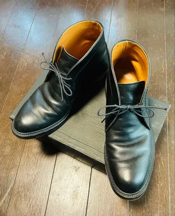 처카 부츠 약 26.0cm 가죽 밑창