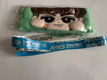 Snow Man 아베 료헤이 헤어밴드 스노치루 은색 테이프