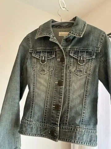 any sis 데님 자켓 사이즈 2 미 실루엣