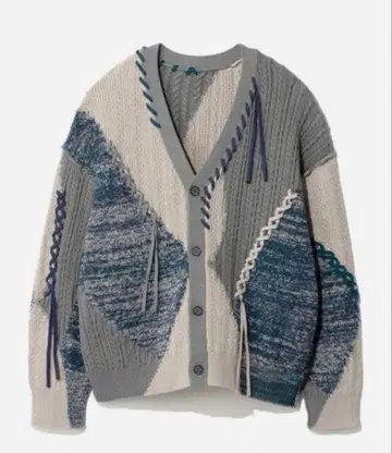 HARE 스티치 절개 가디건