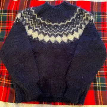 DAILY PLANET 노르딕 무늬 스웨터 M