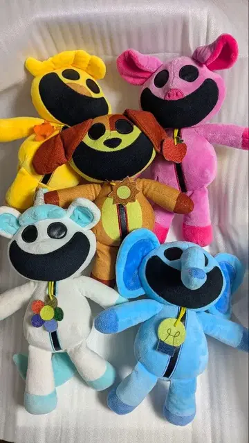 포피 플레이타임 봉제 인형 5체 세트