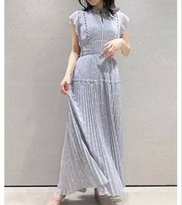 snidel 플리츠 롱 원피스