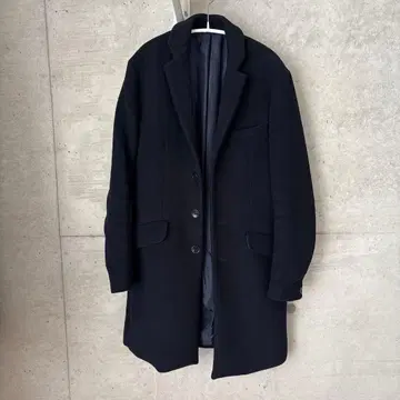 STUDIOUS 네이비 체스터 코트 사이즈 2