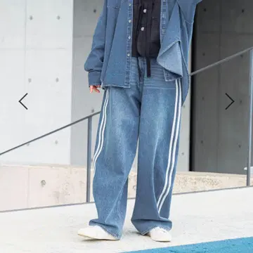 니코앤드 라인 데님 팬츠