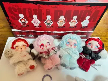 1체 2300엔! 4체 세트 스컬 팬더