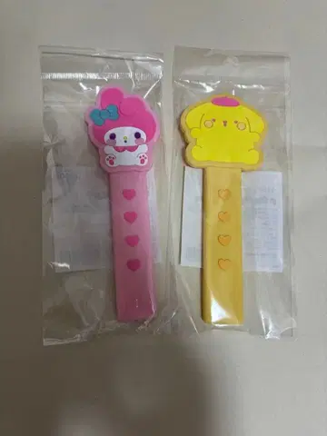 땡큐마트 산리오 부채 그립 폼폼푸딩 & 마이멜로디 미개봉 새상품