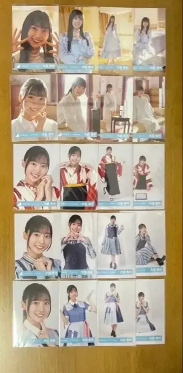 히나타자카46 오타 미즈키 브로마이드 신참자 20종 컴프