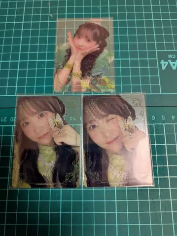 FRUITS ZIPPER 사쿠라이 유이 클리어 트레이딩 카드 세트