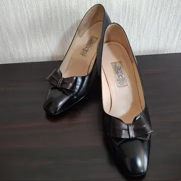 하이힐 블랙 24cm 힐 높이 8cm 일본제