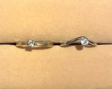 다이아몬드 반지 2점