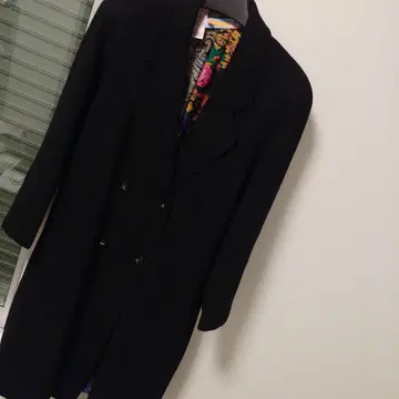 LEONARD 블랙 롱 코트 M 사이즈