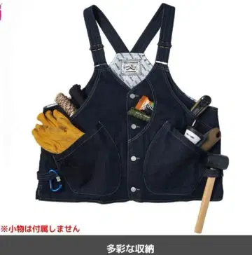 워크맨 Green TECH 데님 베스트 아웃도어