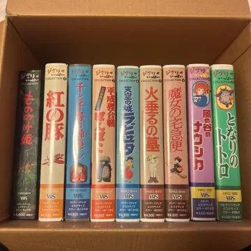 지브리 VHS 애니메이션