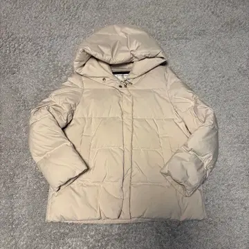 NATURAL BEAUTY BASIC 다운 자켓 M 베이지