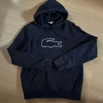 LACOSTE 네이비 후드티 US 5