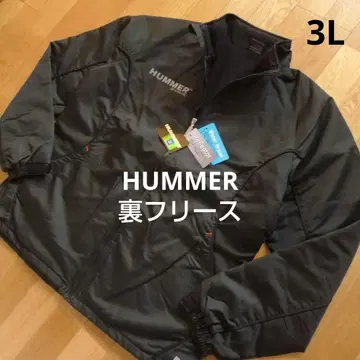 새상품 3L 남성용 HUMMER 안감 플리스 자켓 블랙