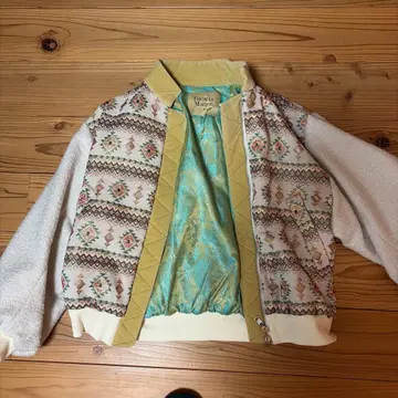 THOMAS MAGPIE 에스닉 패턴 블루종