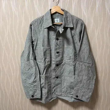 USA 포스트 오버올즈 커버올 그레이 깨소금 M 코버트