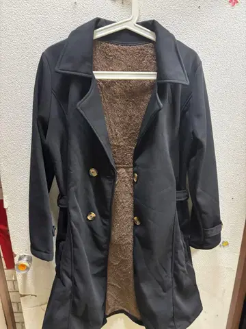 속기모 롱 코트