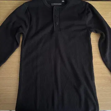 AVIREX 블랙 긴팔 티셔츠 S