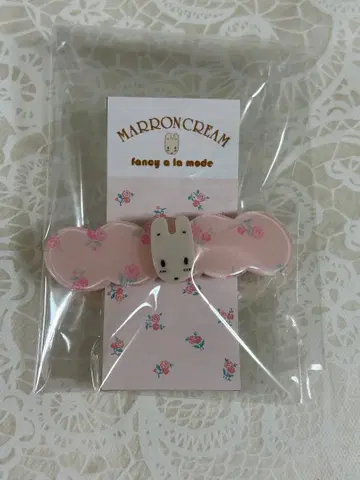 마론크림 팬시 아라모드 머리핀 헤어 액세서리 산리오