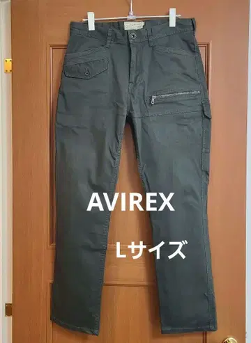 새상품급 AVIREX 스트레치 도비 소재 8 포켓 카고 팬츠