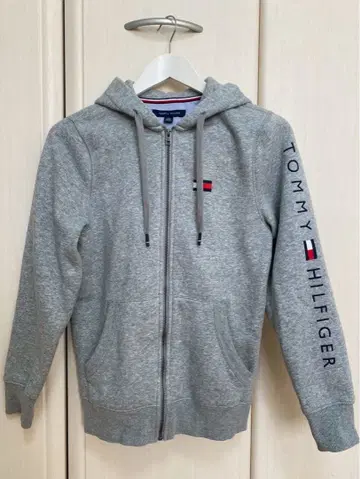TOMMY HILFIGER 그레이 후드티