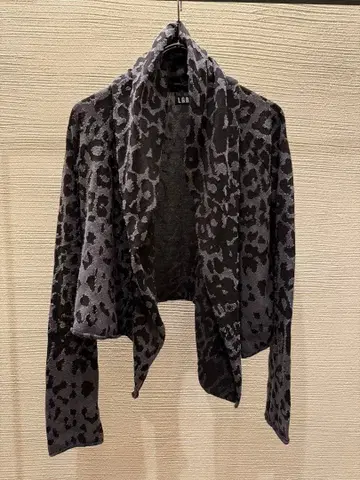 00s archive L.G.B. 레오파드 가디건 y2k