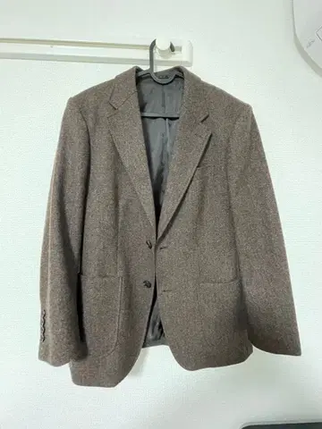 UNIQLO JW ANDERSON 39 다크 브라운 테일러드 자켓