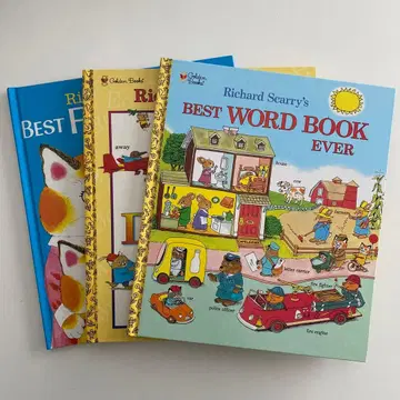Richard Scarry's 외국도서 그림책 3권 세트