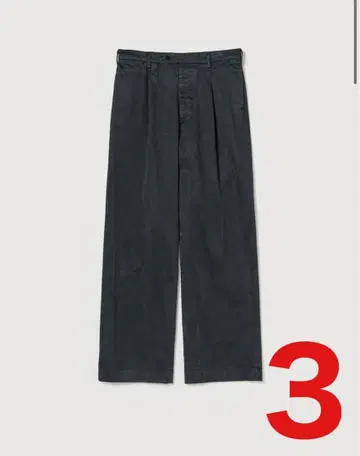 25aw AURALEE PRODUCT DYED FINX CHINO 3