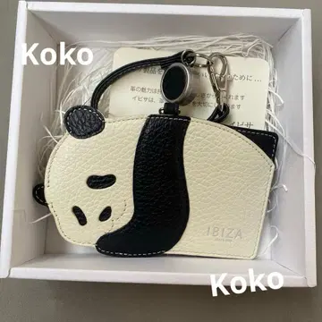 IBIZA 이비사 아니마다 릴 포함 패스 케이스 팬더
