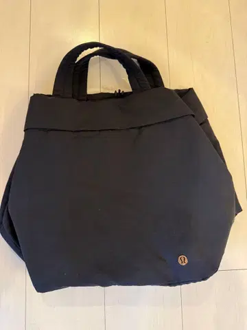 Lululemon 블랙 토트백