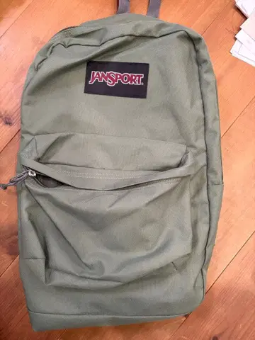 JANSPORT 올리브 그린 백팩