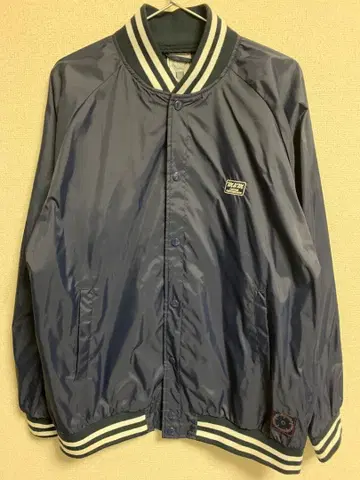 m&m 네이비 나일론 자켓