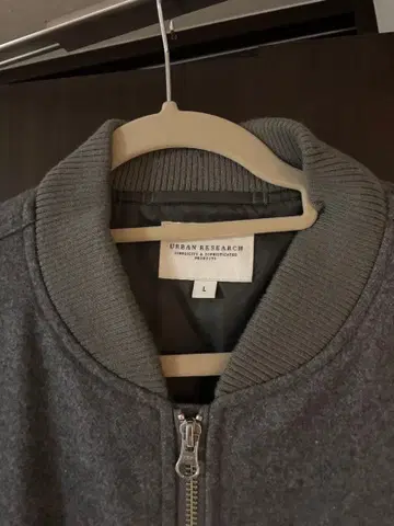 URBAN RESEARCH 그레이 점퍼 L 사이즈
