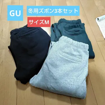 GU 헤비 웨이트 바지 M 3종 세트