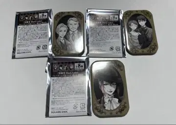 흑집사 Black Label 트레이딩 캔뱃지 3종 세트