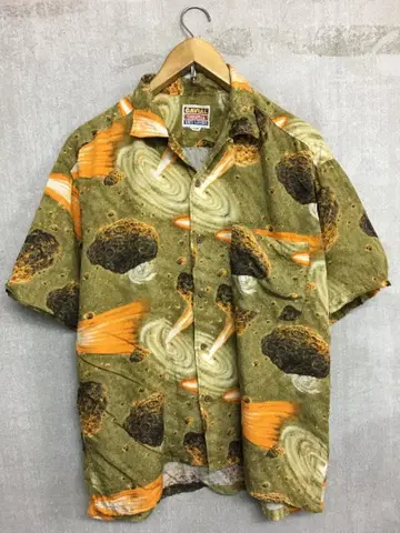 가빌 GVLS 아트 오픈 카라 셔츠