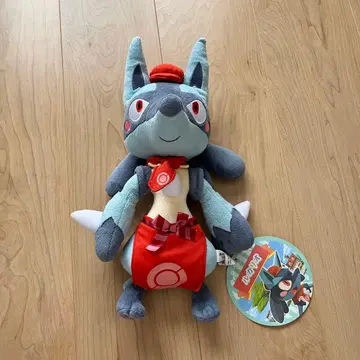 포켓몬 센터 루카리오 봉제 인형 포켓몬 카페 Mix