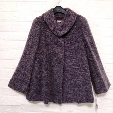 새상품 Otto 숄카라 울 혼방 코트 M