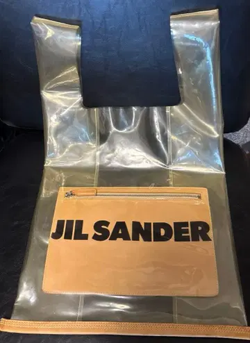JIL SANDER 투명 토트백