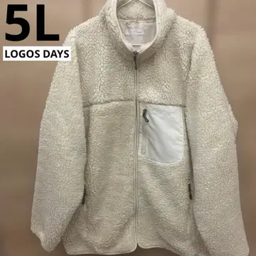 LOGOS DAYS 보아 아우터 자켓 5L 화이트 방풍