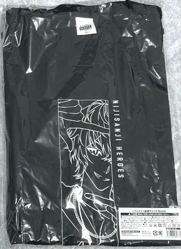 니지산지 아카기 웬 바닷가 휴게소 T셔츠 블랙 프리 사이즈