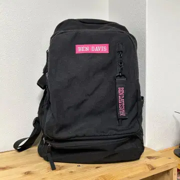 BEN DAVIS 블랙 백팩