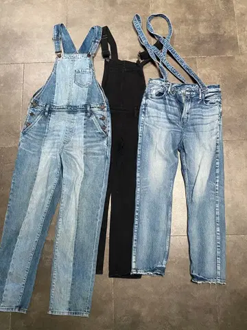 데님 오버롤 묶음 판매